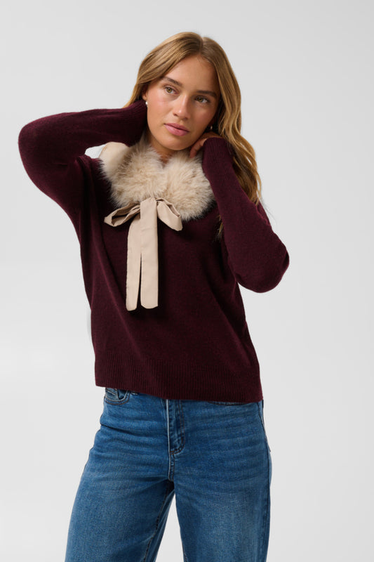 Delores Faux Fur Collar