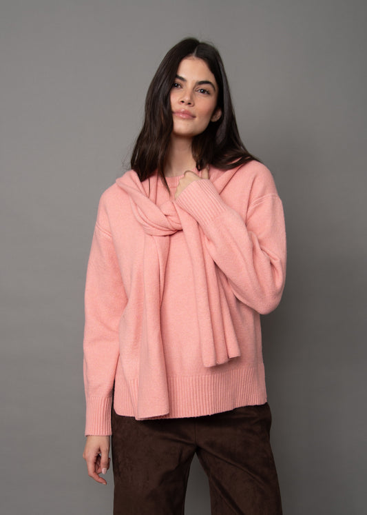 Waverly Pullover With Scarf