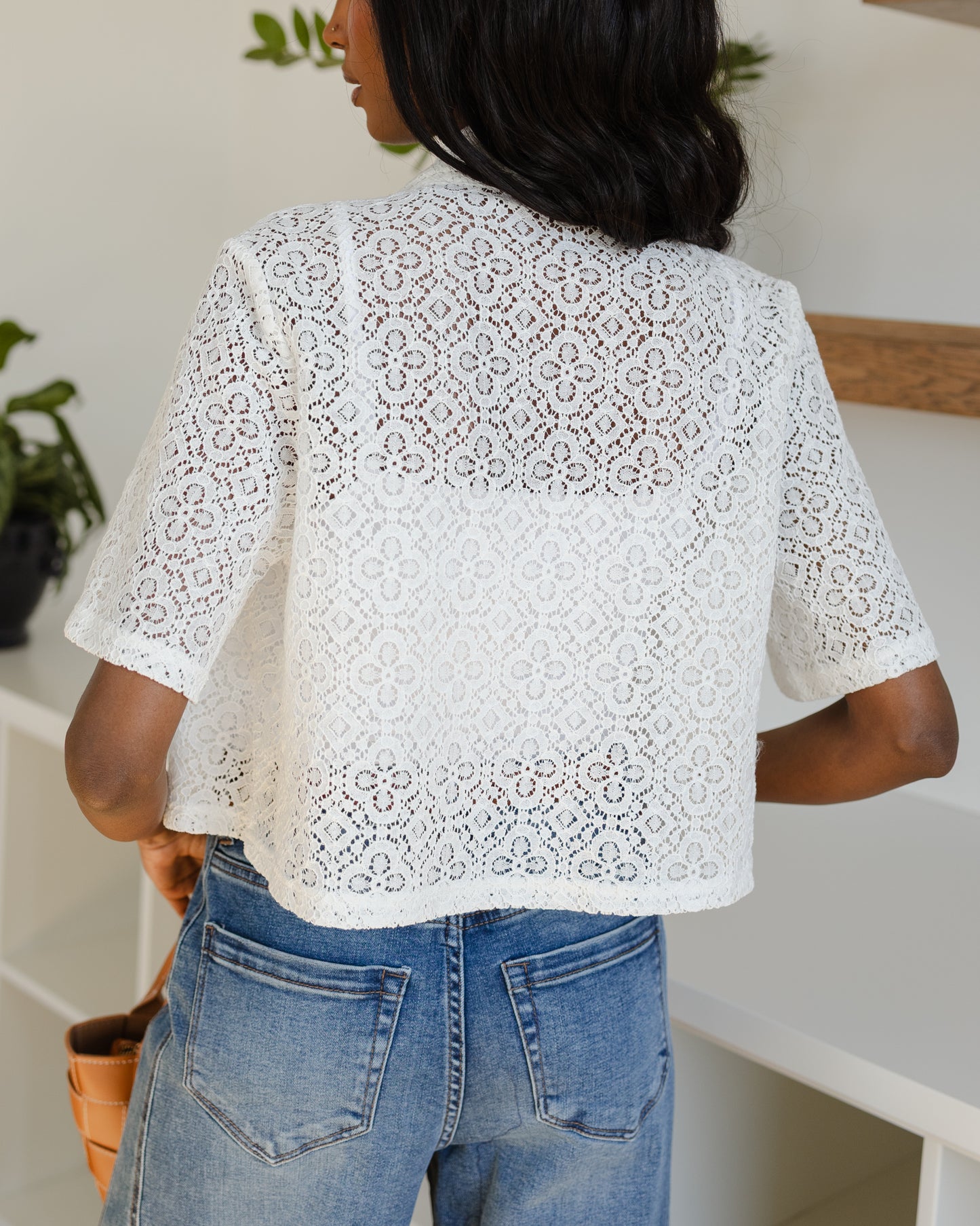 Lina Lace Button Shirt