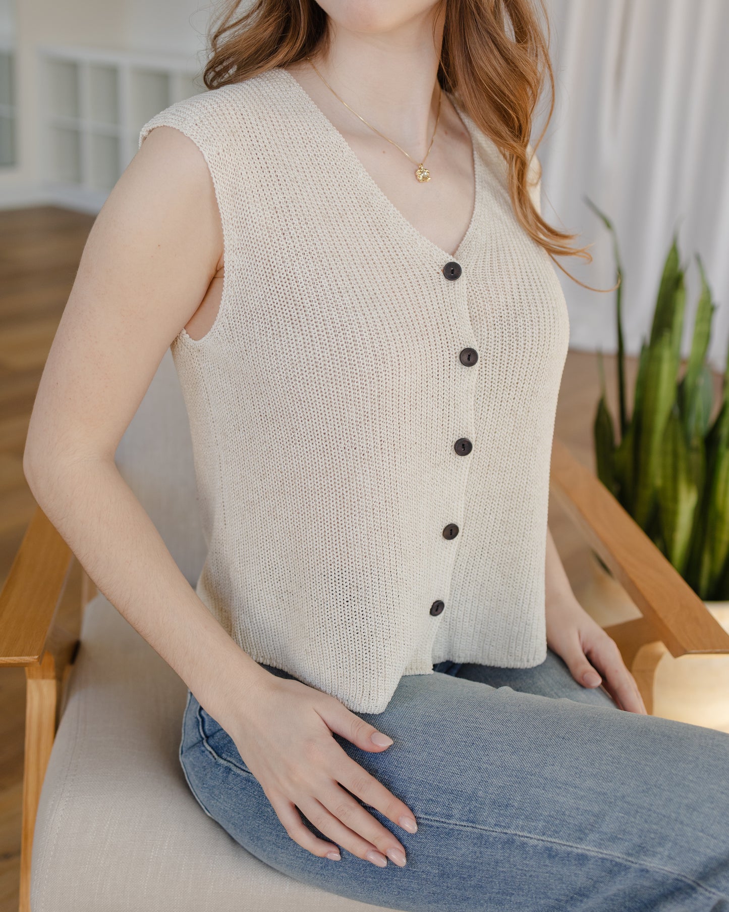 Drift Sleeveless Knit Top