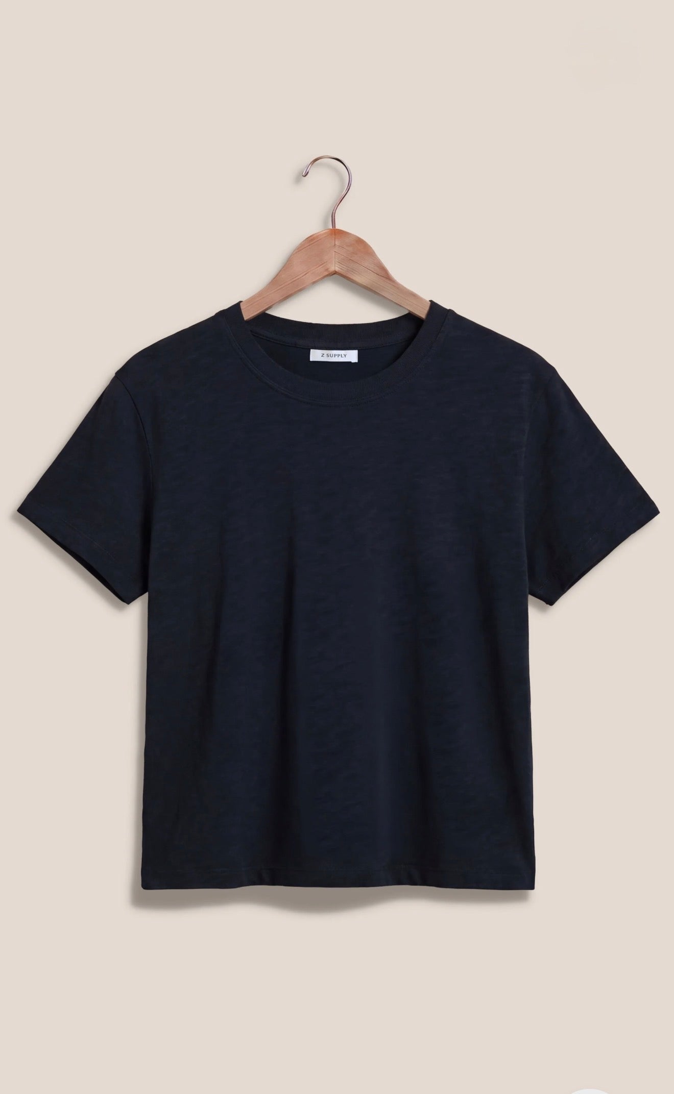 Modern Slub Tee Navy
