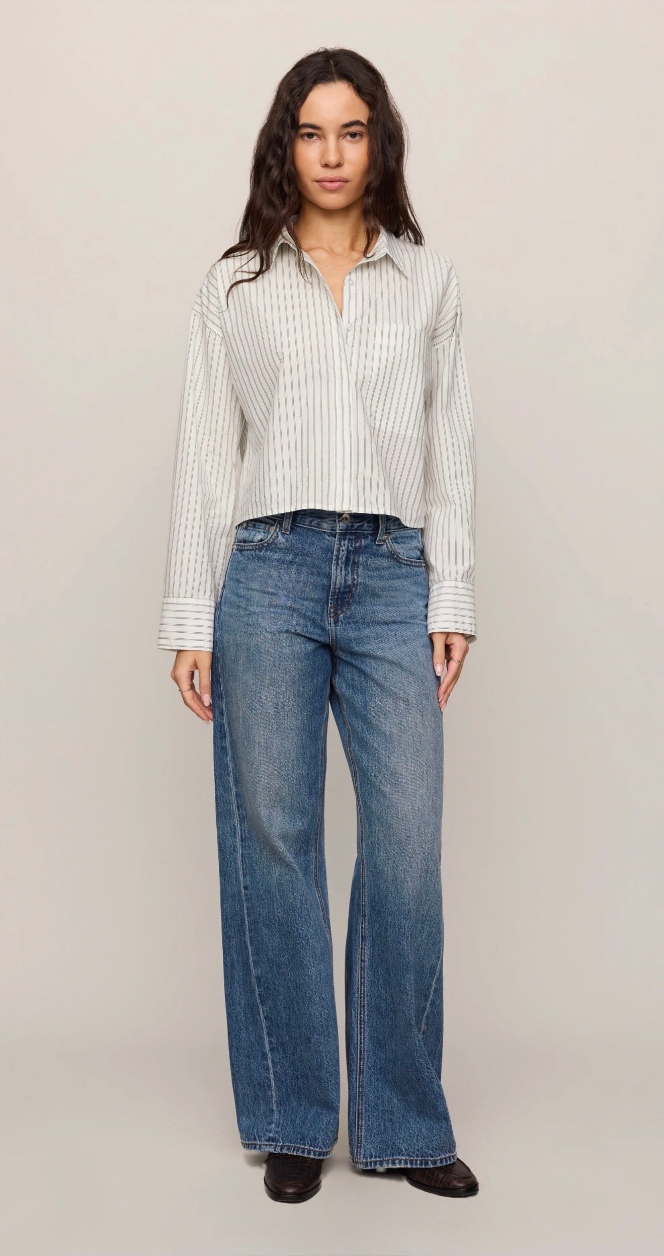 Favorite Striped Button Up