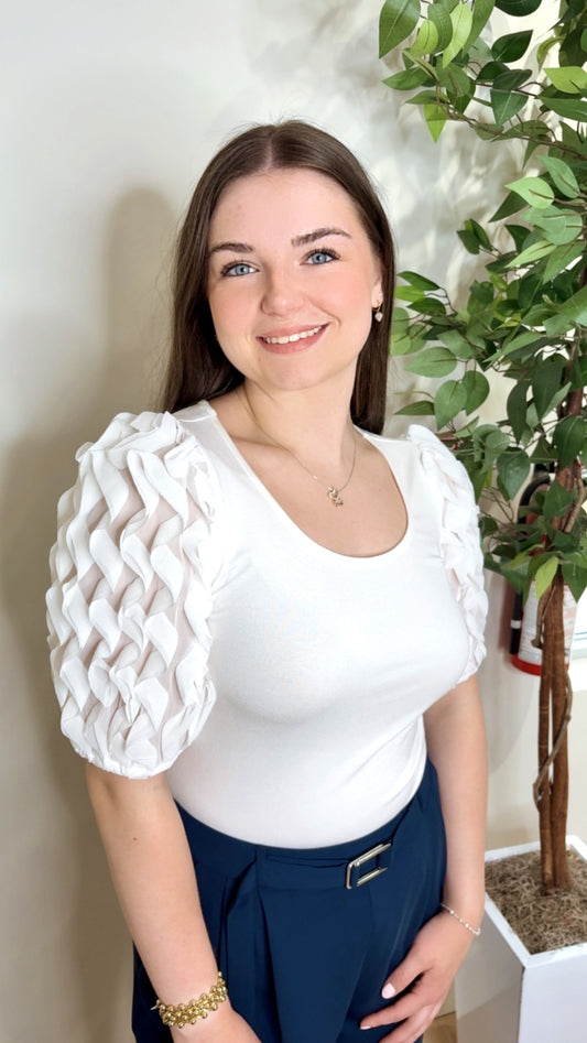 Lindsay Frill Top