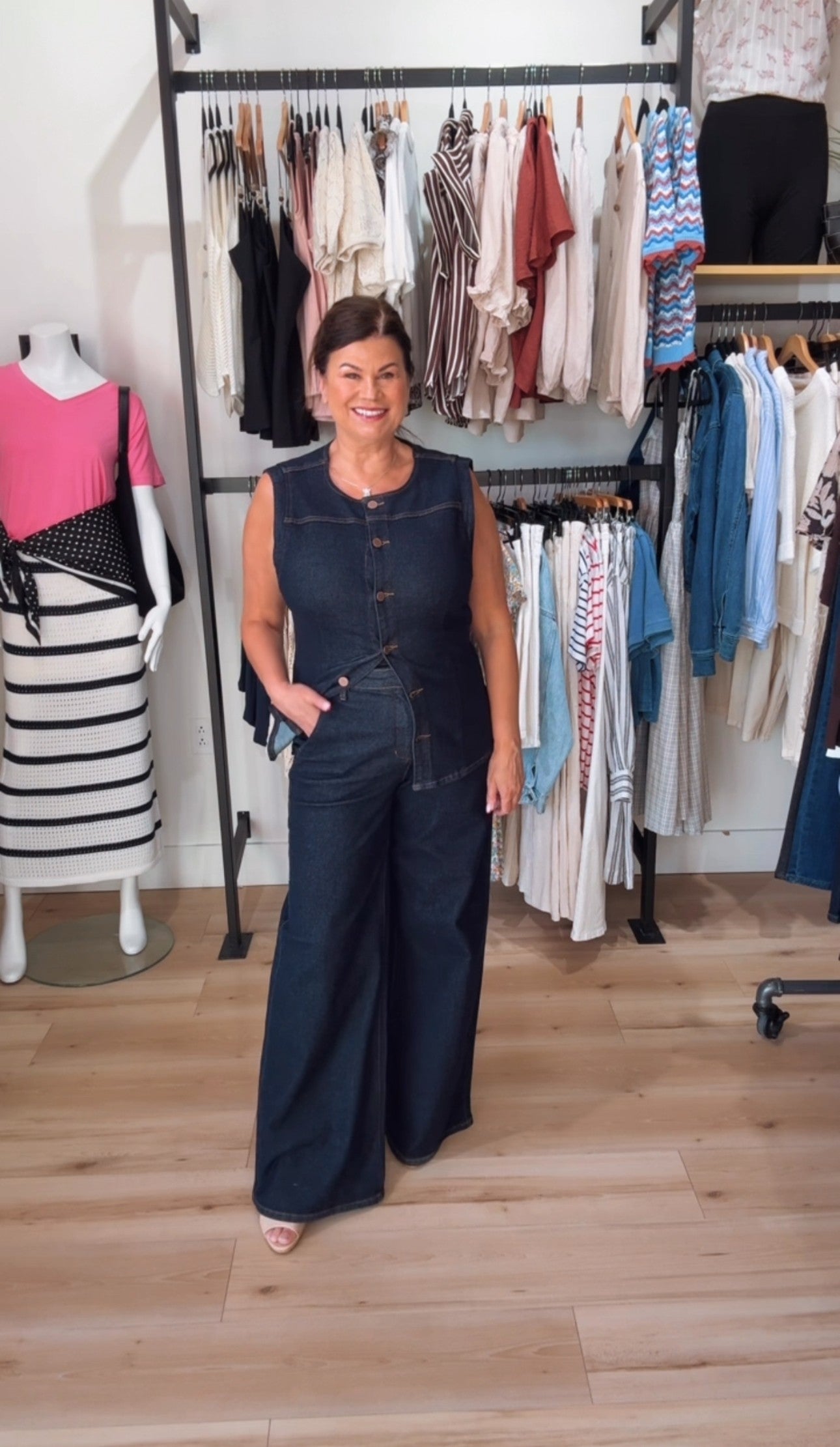 Damy Denim Waistcoat