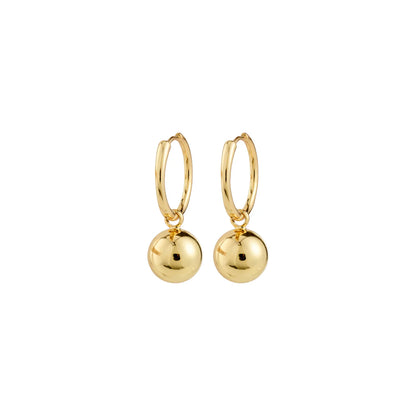 Air Recycled Pendant Hoop Earrings