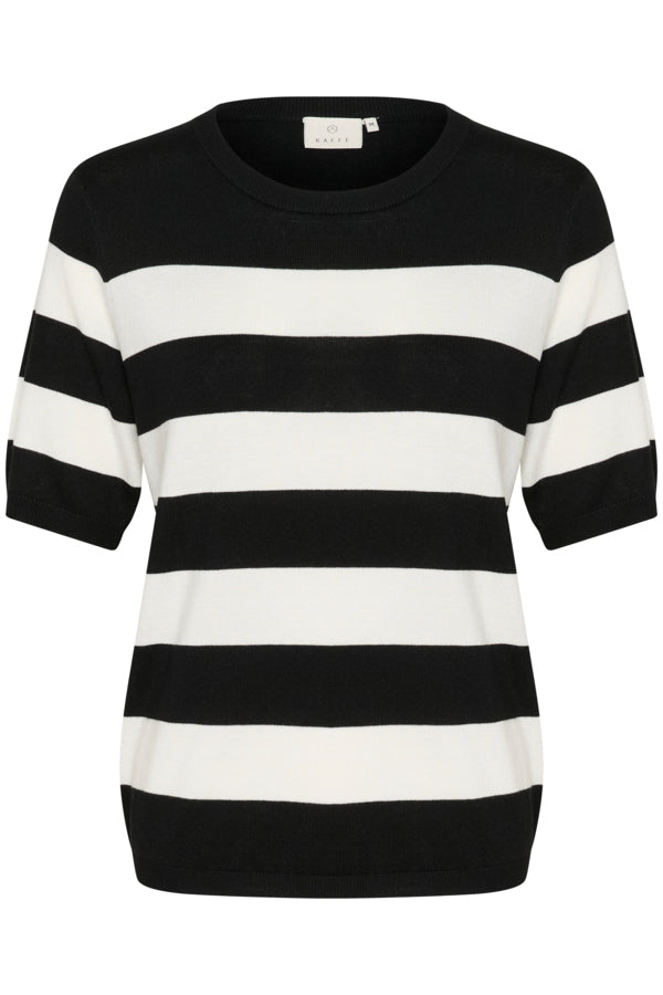 Lizza Striped Knit Pullover