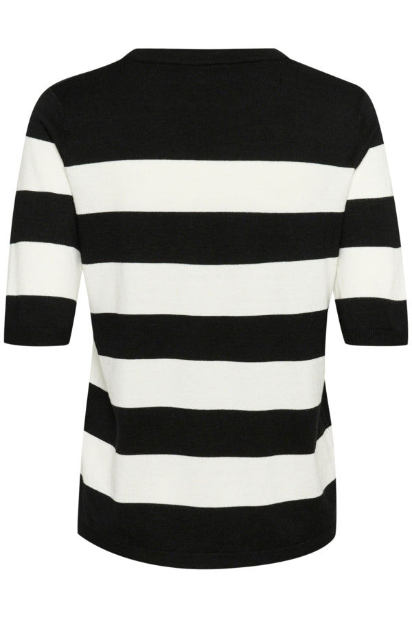 Lizza Striped Knit Pullover
