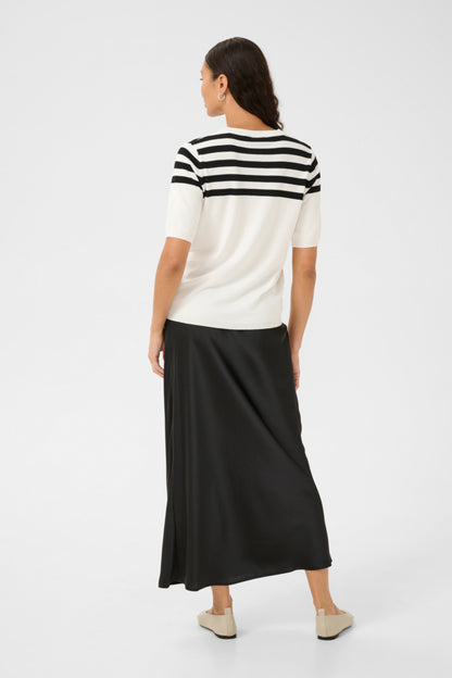 Lizza Striped Knit Pullover