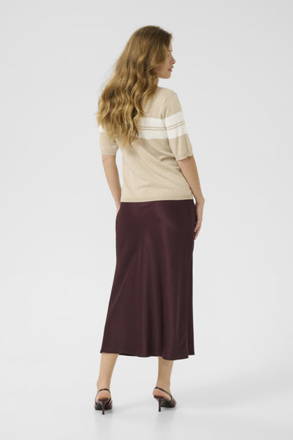 Lizza Striped Knit Pullover