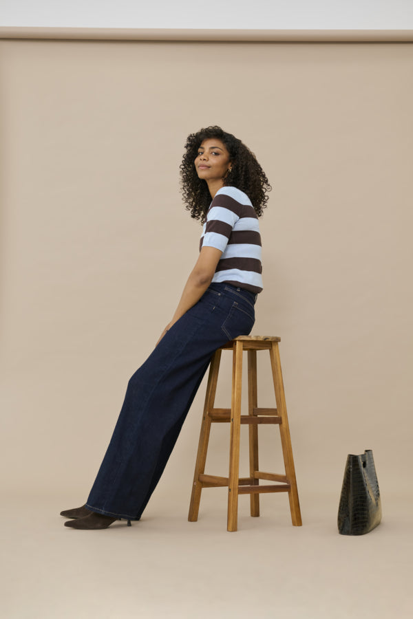 Lizza Stripe Pullover