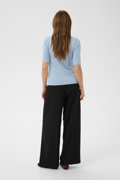 Lizza Boatneck Solid Pullover