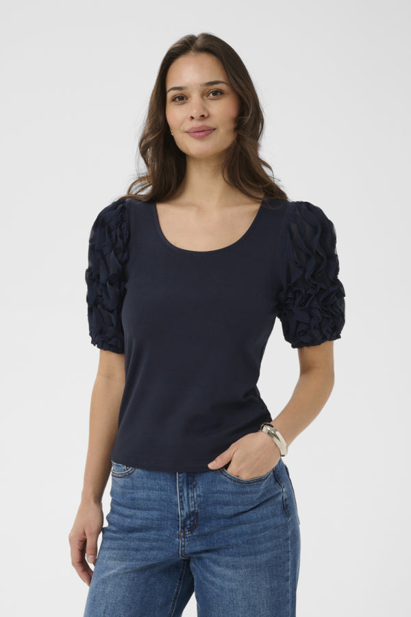 Lindsay Frill Top