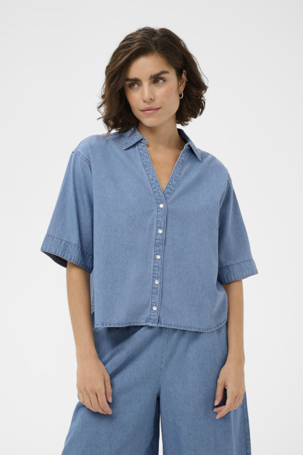 Jade Denim Shirt