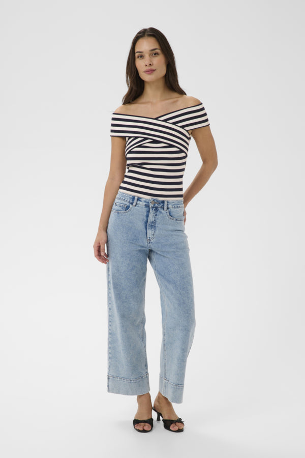 Celeste Rib Top