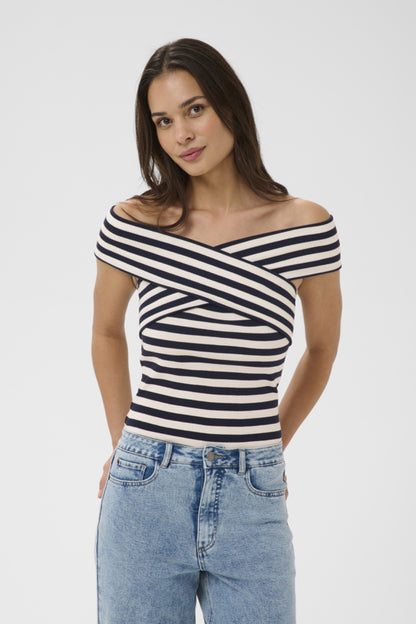 Celeste Rib Top