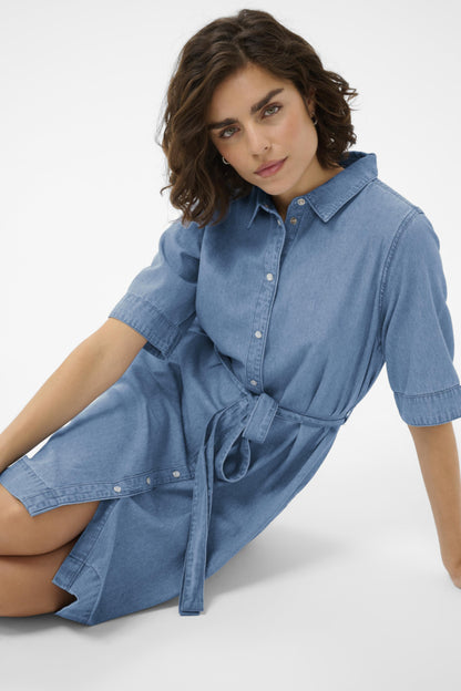 Jade Denim Dress