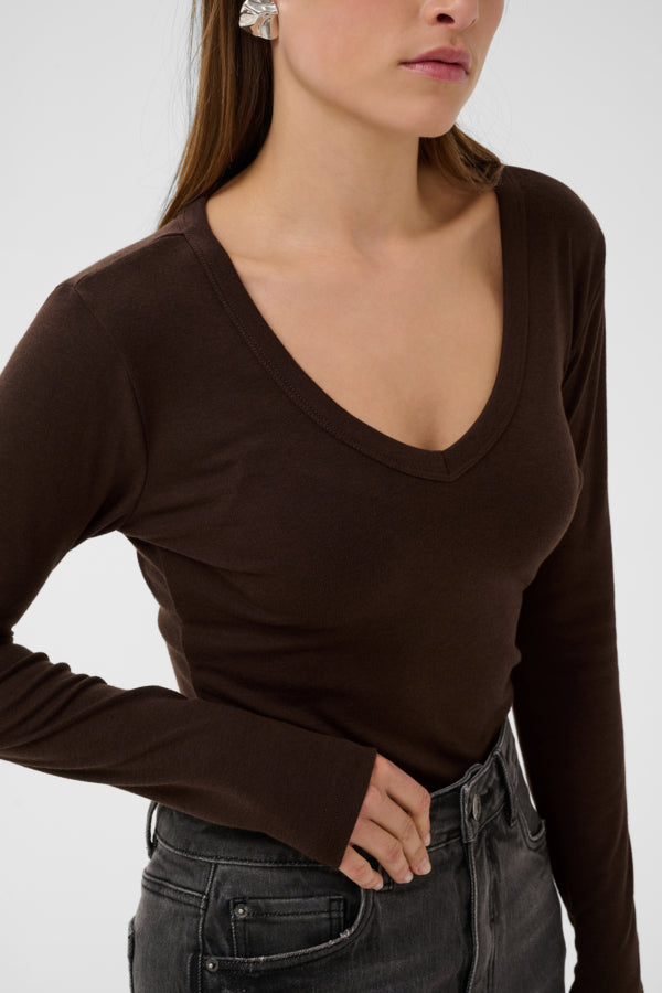 Liddy V Neck Top