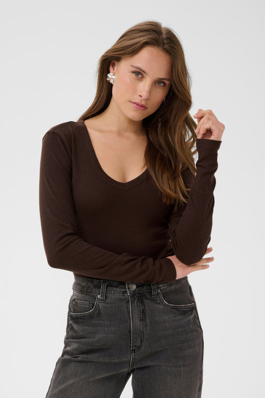 Liddy V Neck Top