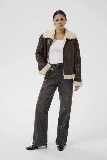 Arabella Faux Leather Jacket