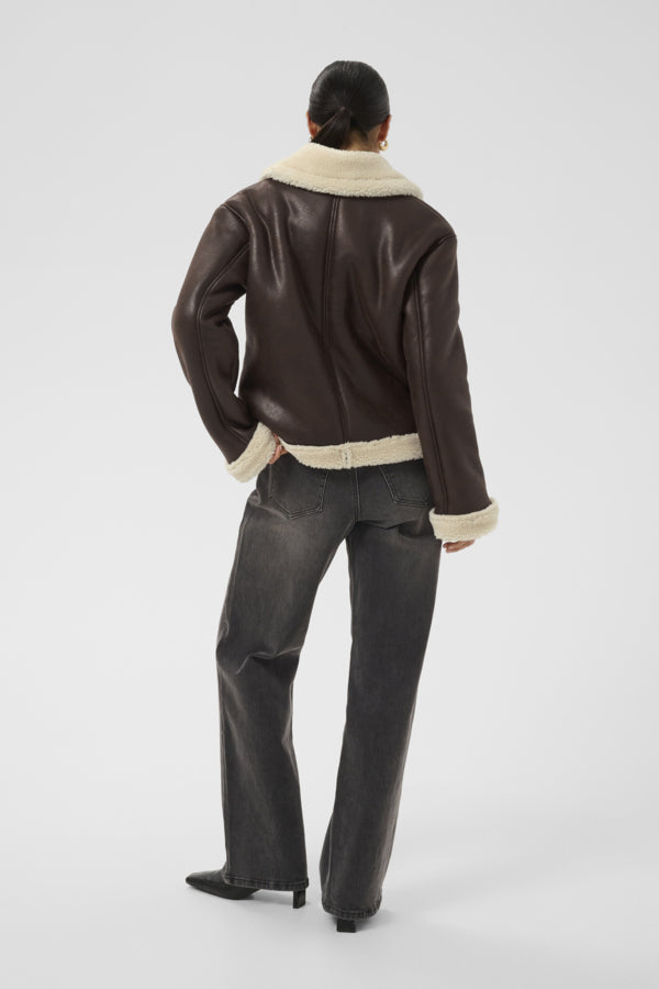 Arabella Faux Leather Jacket