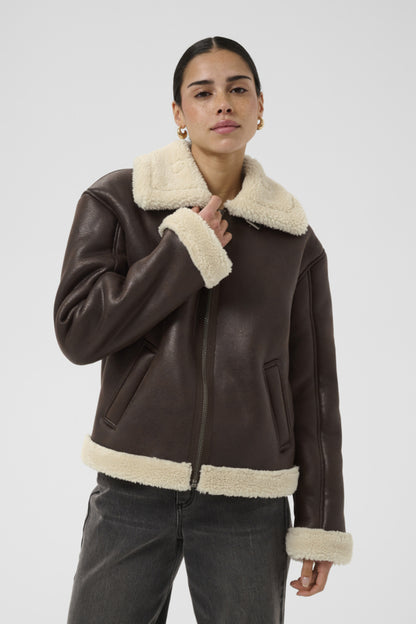 Arabella Faux Leather Jacket