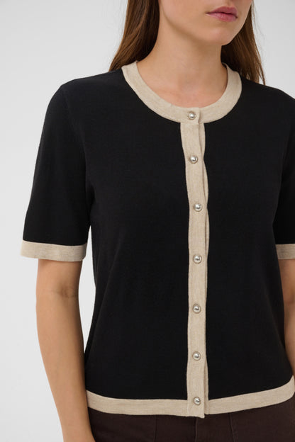 Lizza Contrast Cardigan