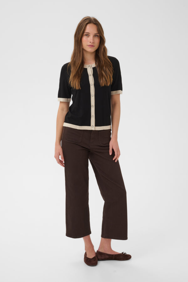 Lizza Contrast Cardigan