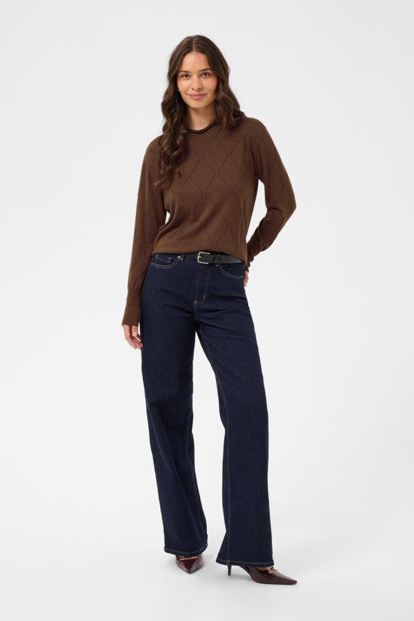 Lizza Argyle Pullover