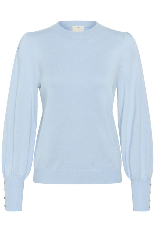 Lizza Round Neck Pullover With Buttons