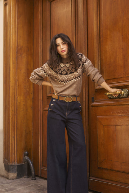 Visti Jeans With Button