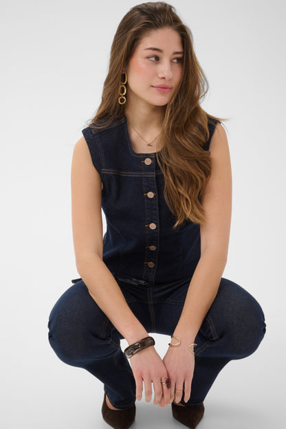 Damy Denim Waistcoat