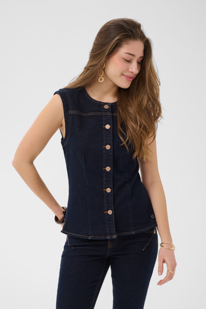 Damy Denim Waistcoat