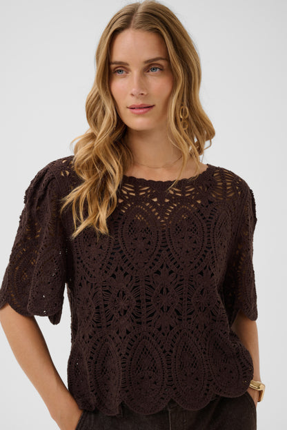 Mindie Crochet Blouse