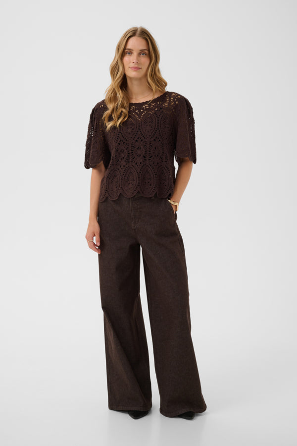 Mindie Crochet Blouse
