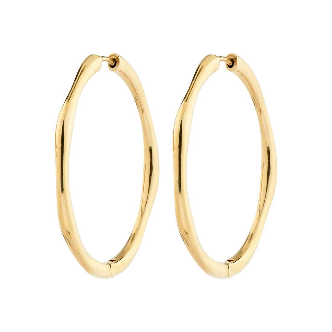 Haze Recycled Thin Hoop Earrings