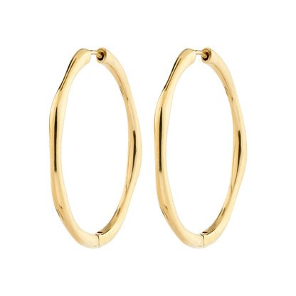 Haze Recycled Thin Hoop Earrings