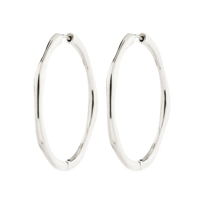 Haze Recycled Thin Hoop Earrings