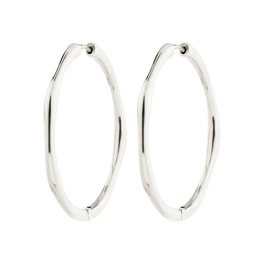 Haze Recycled Thin Hoop Earrings