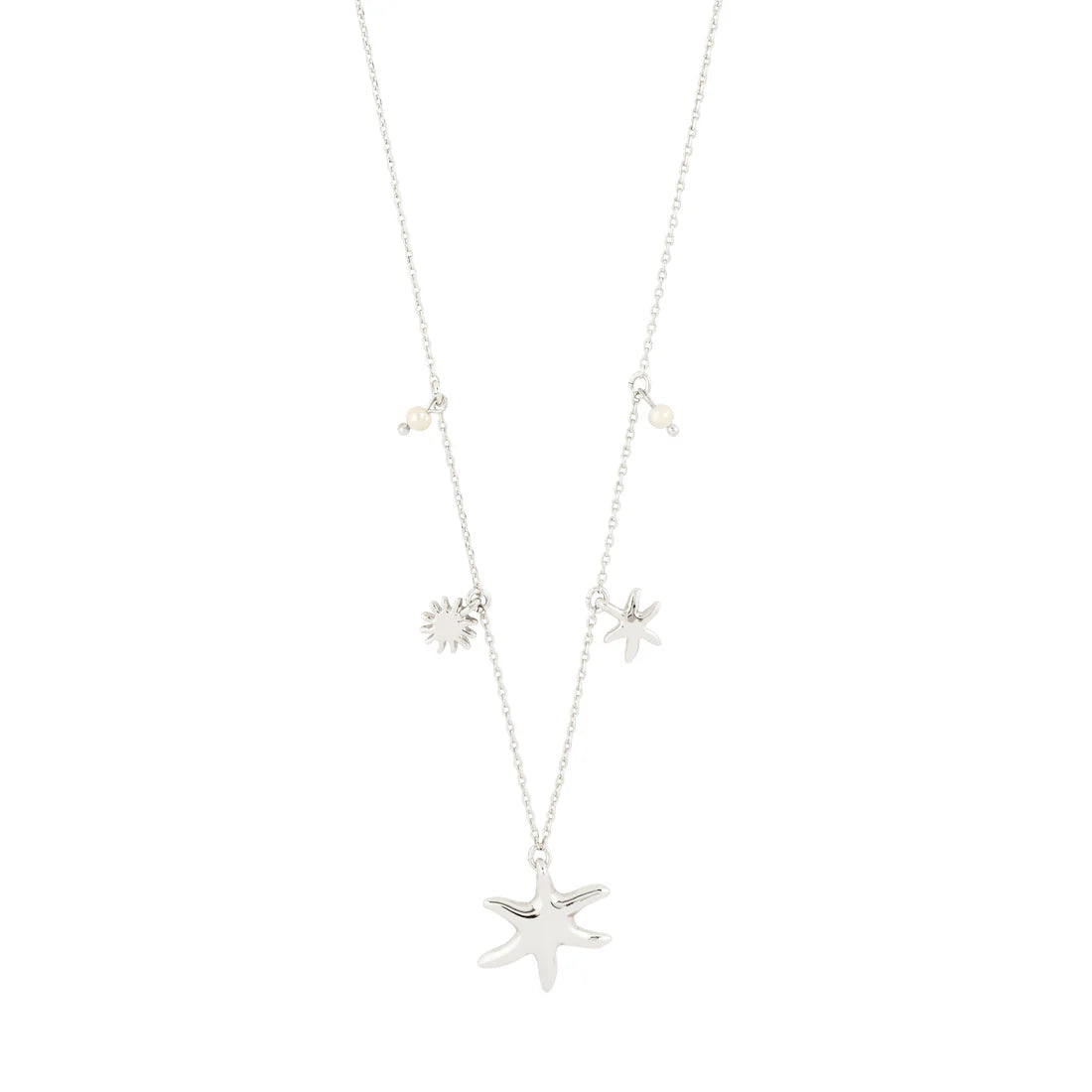 Prism Recycled Pearls & Charms Necklace
