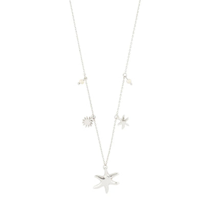 Prism Recycled Pearls & Charms Necklace