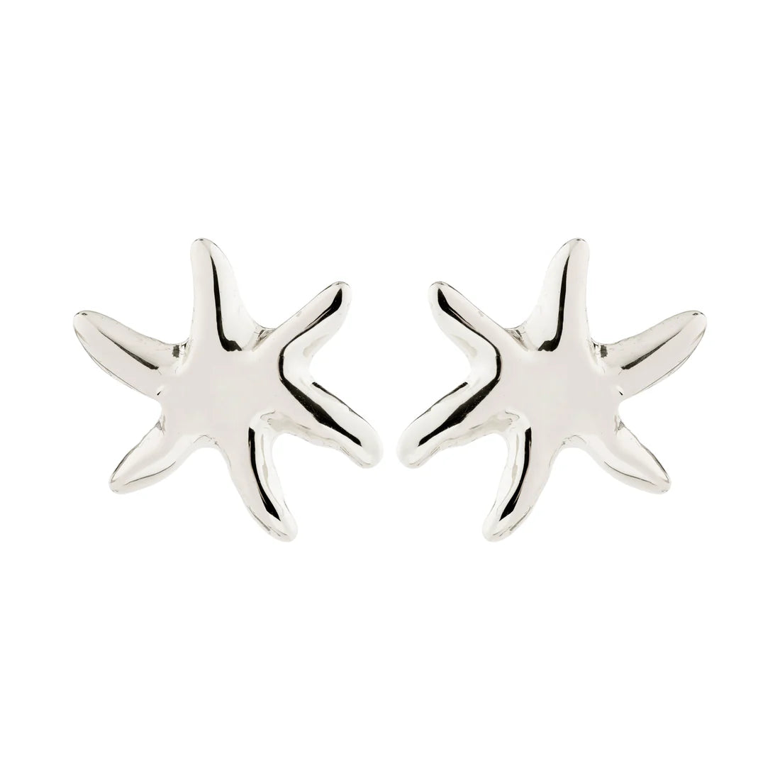 Prism Recycled Chunky Starfish Earrings
