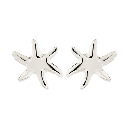 Prism Recycled Chunky Starfish Earrings