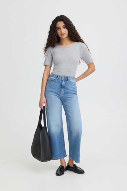Wiggy Cropped High Waist Jeans