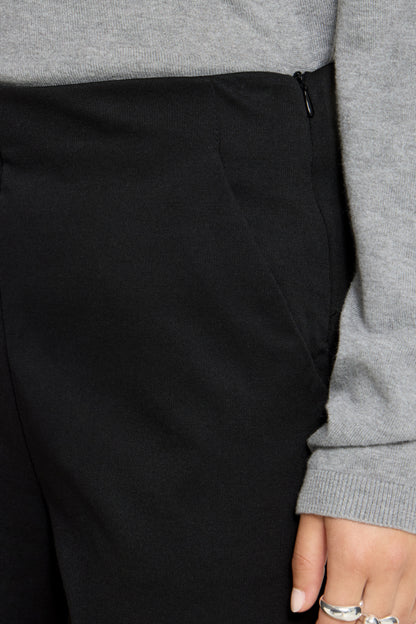 Kate Wide Leg Side Zip Pant
