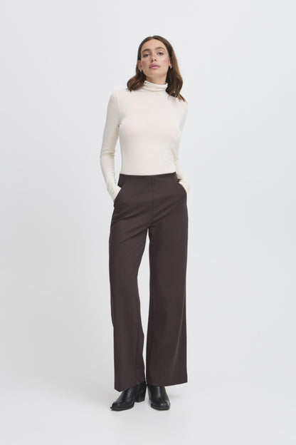 Kate Wide Leg Side Zip Pant