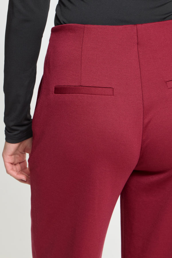 Kate Wide Leg Side Zip Pant