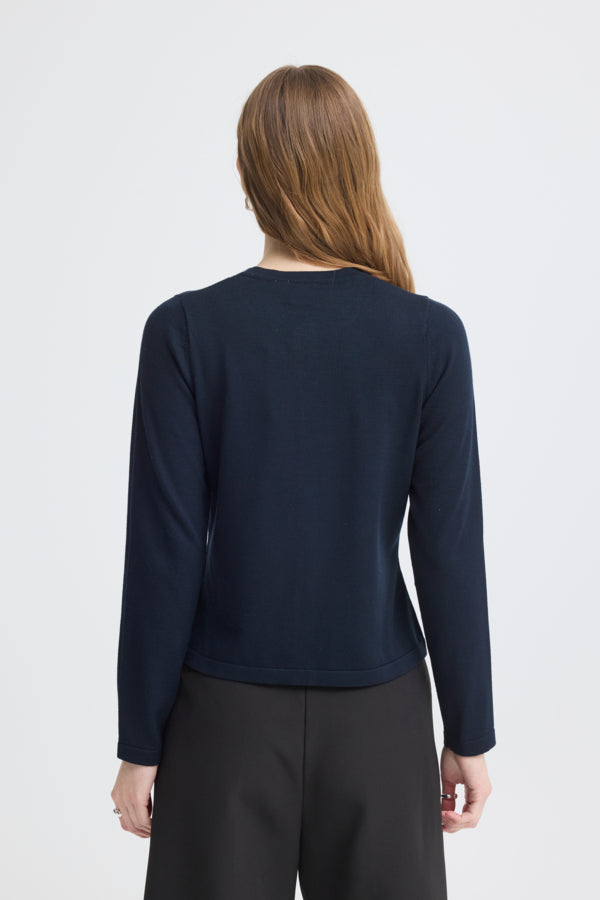 Luls Round Neck Cardigan