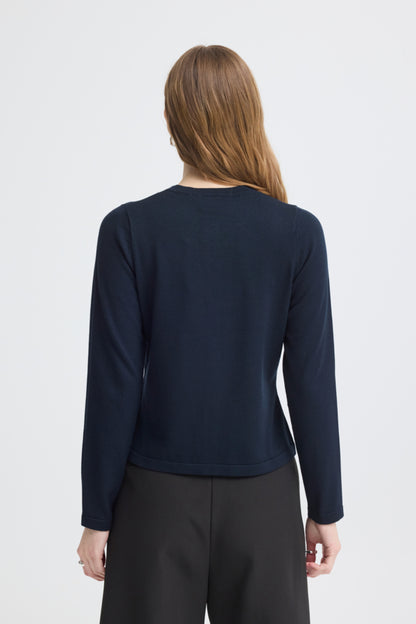 Luls Round Neck Cardigan