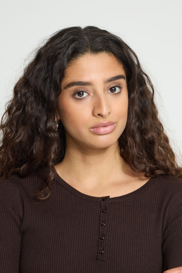 Luls Rib Crew Neck Pullover