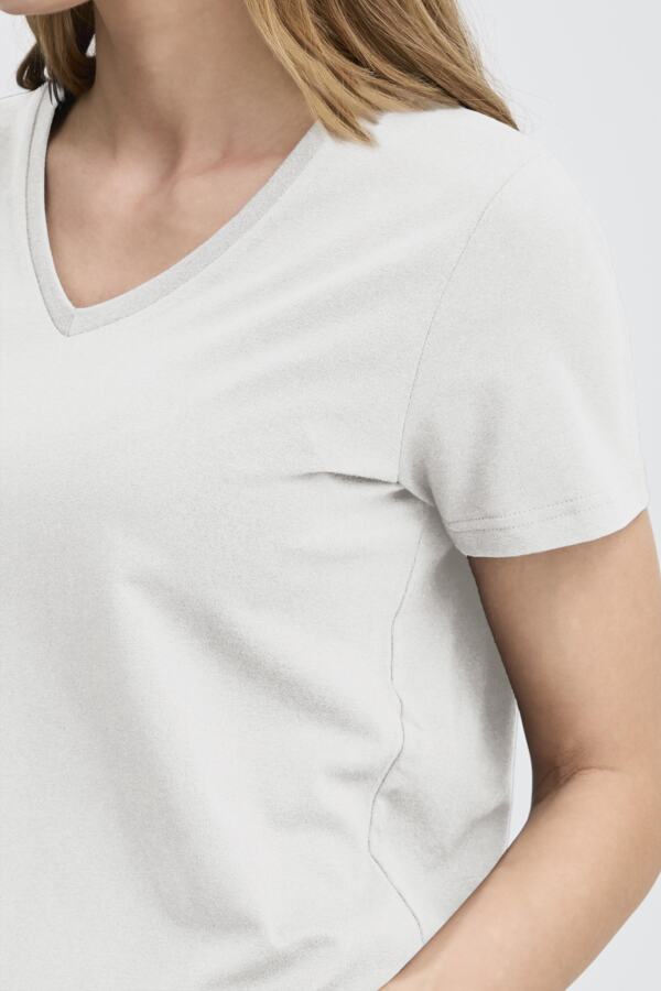 Zashoulder V Neck Tee